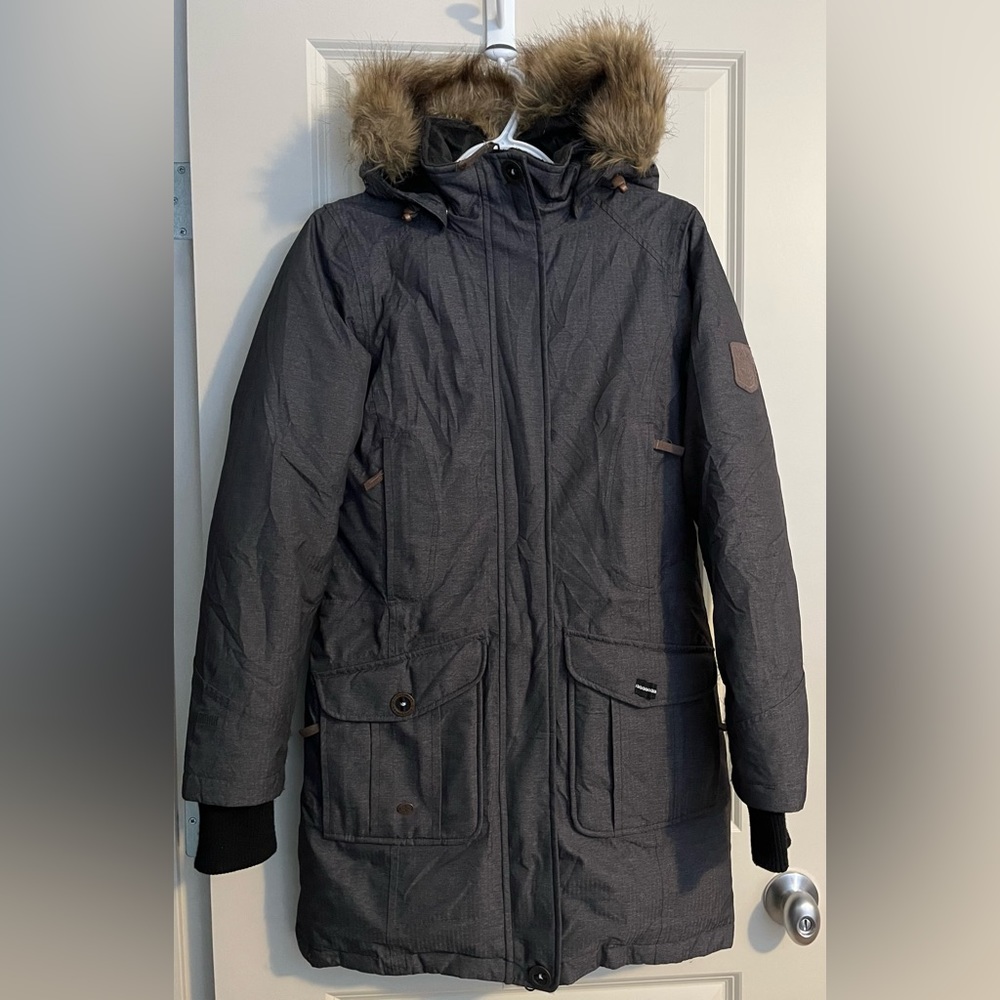 McKinley Down-filled Parka Dark Gray Size Small